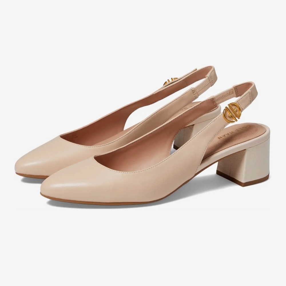 Cole Haan 
The Go-To Slingback
Pump 45 mm Beige
